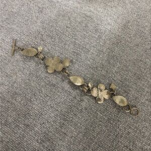 Floral Silver Bracelet